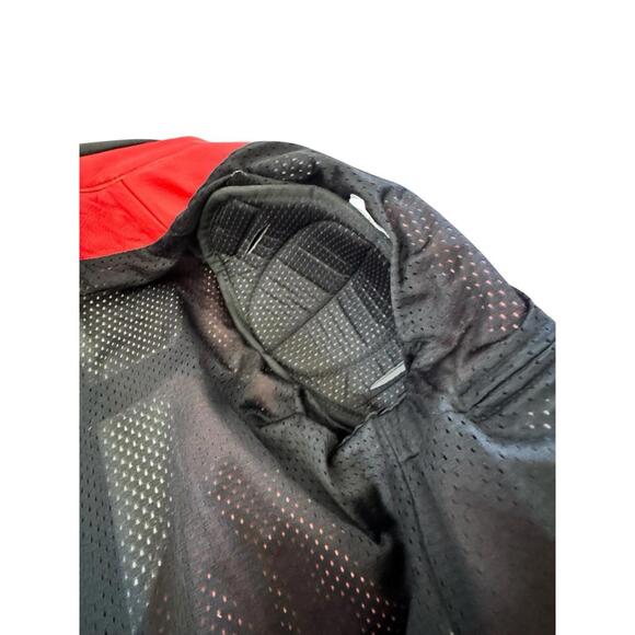 Ducati Performance Dainese Corse Leather Jacket Mens Y2K Motorcycle Biker 56 - Picture 10 of 16